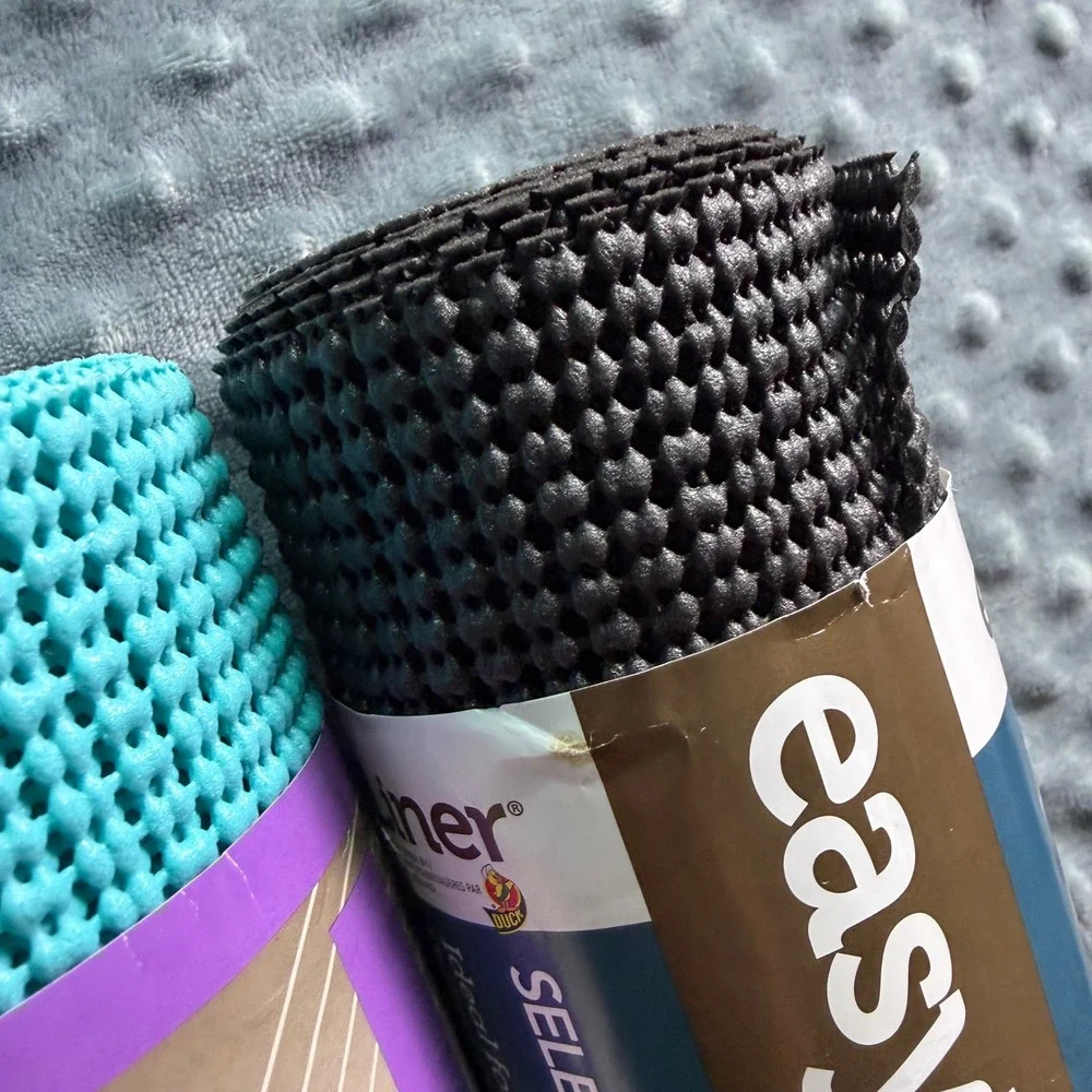 Duck Brand EasyLiner Select Grip Shelf Liner 12in x 10ft 3 Roll Bundle non-slip